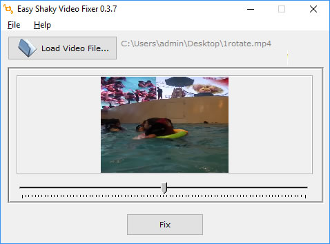 Easy Shaky Video Fixer screenshot