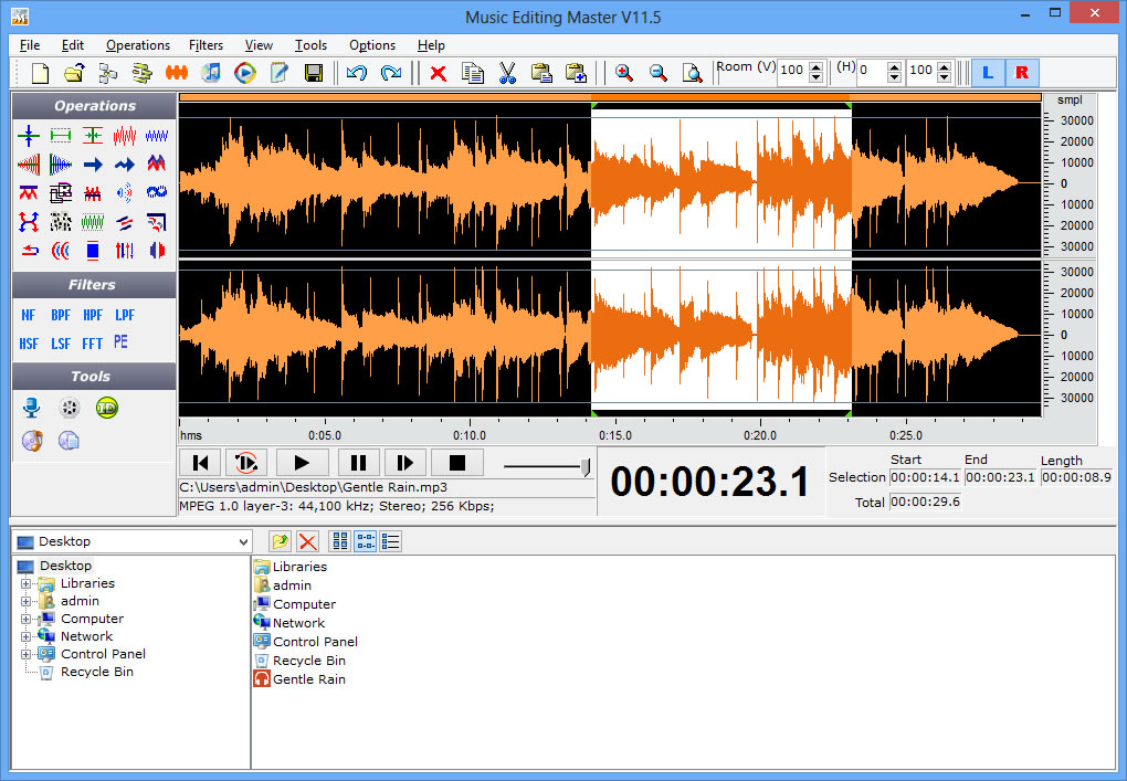 Music Editing Master screen shot