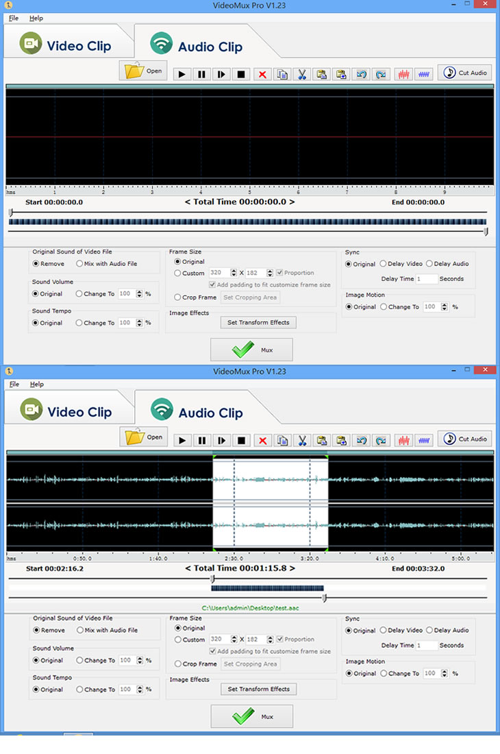 VideoMux Pro screen shot