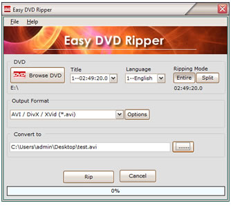 Easy DVD Ripper